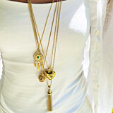 Outlet Turquoise Dreamcatcher Gold Necklace