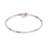 Spectrum Multi Silver Bracelet