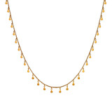 Teardrop Gold Necklace