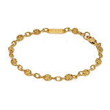 NU & MII Agnes Gold Plated Bracelet