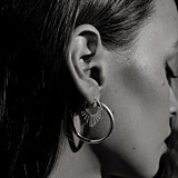 Outlet NU & MII Goddess Gold Earrings