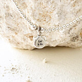 Santeenie Silver Charm Bracelet - Choice of Affirmation