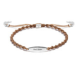 Outlet Soul Sister Silver Friendship Bracelet - Taupe
