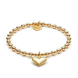 Wishful Gold Plated Bracelet Stack
