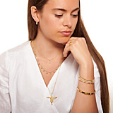 Outlet Gili My Guardian Angel Gold Necklace