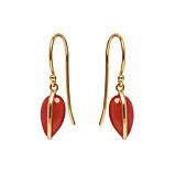 Imogen Gold-Plated Hook Earrings - Choice of Colour