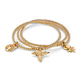 Winter Bliss Gold Plated Stack