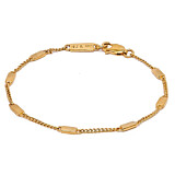 Outlet NU & MII Chelsea Gold Bracelet