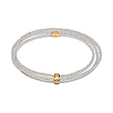 Mini Looped Mixed Metal Bracelet