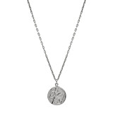 Outlet NU & MII St Christopher Silver Necklace