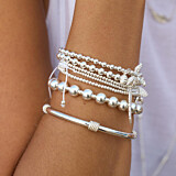 Jasmine Silver Bracelet