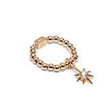 Mini Charm Gold Ring - Astra Star