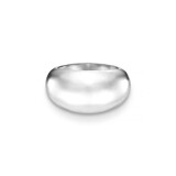 NU & MII Dome Silver Ring