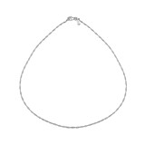 Outlet NU & MII Juliet Silver Necklace