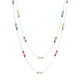Neon Pearl Necklace - Choice of Colour