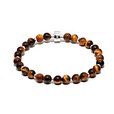 Precious Silver Bracelet - Yellow Tigers Eye