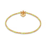 Serasi Neon Gold Plated Bracelet - Choice of Colour