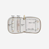 Stackers Compact Jewellery Roll – Taupe