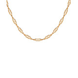 Outlet NU & MII Brooklyn Gold Plated Chain Necklace