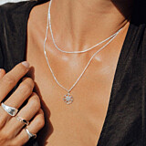 Outlet NU & MII Orla Silver Chain Necklace