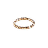 Outlet Twisted Gold Ring