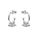 Gotri Silver Hoop Earrings