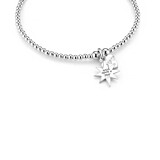 Santeenie Silver Charm Bracelet - Wish upon a star