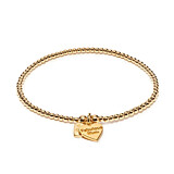 Santeenie Gold Plated Charm Bracelet - Fabulous Mum