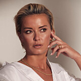 Liv Bentley Molten Mini Gold Plated Hoop Earrings