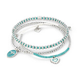 Sunset Bay Turquoise Stack