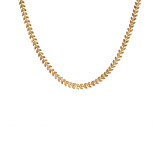 NU & MII Flora Gold Plated Necklace