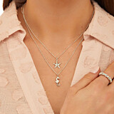 Starfish Silver Necklace