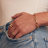 Liv Bentley Hero Link Chain Gold Plated Bracelet