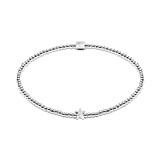 Solo Star Silver Bracelet