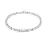 Daisy Chain Silver Bracelet