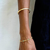 Outlet NU & MII Reviver Gold Plated Bangle