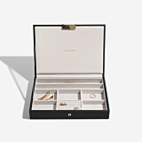 Stackers Black Classic Jewellery Box - Set of 3