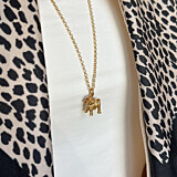 Outlet Maltese Cross Dog Charm Gold Plated Necklace
