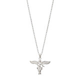 Outlet Gili My Guardian Angel Silver Necklace