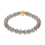 Precious Gold Plated Bracelet - Labradorite