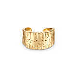 NU & MII Milano Gold Plated  Ring