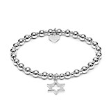 Amiya Star 925 Sterling Silver Charm Bracelet