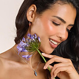 Imogen 925 Sterling Silver Chain Necklace - Choice of Colour
