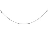 Myriad of Hearts Silver Necklace