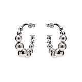 Josephine 925 Sterling Silver Hoop Earrings