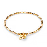 Treasure Island Gold Plated Bracelet Stack