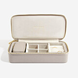 Stackers Taupe Large and Petite Travel Jewellery Box