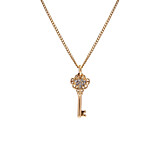 Outlet Itsy Bitsy Key to your Heart Gold Plated Necklace