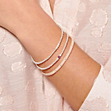 Aster Silver Bracelet - Pearl