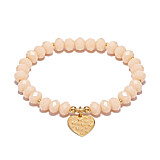 Outlet Blushing Heart with Stars Gold Plated Bracelet